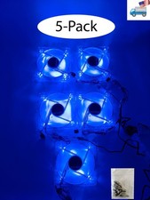 5-Pack: Enermax Twister 92mm x 25mm Blue LED 3pin 12V 0.4A PC Case Cooling Fan picture