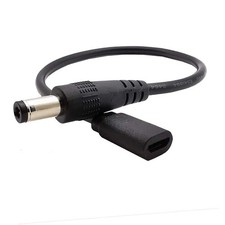 8inch Dc 5.5mm X 2.5mm Male To Micro Usb 5pin Female Dc Power Supply Extension A picture