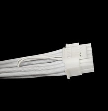 White 12VHPWR 16Pin to Triple 8 Pin PCIe GPU Power Cable 340mm picture