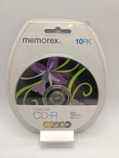 Memorex Oriental Design CD-R 10 Pack 52 X 700 MB 80 Min NEW Sealed Blank picture