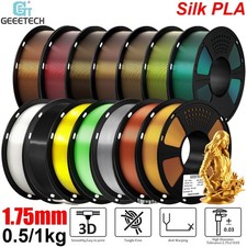 1KG/Roll GEEETECH 3D Printer Filament Silk PLA/Dual Color/Tricolor PLA 1.75mm picture