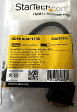 Star Tech HDMI To DVI-D Video Adapter M/F StarTech & Dell, NEW still in pack. picture