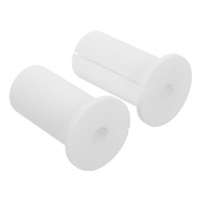 White Reusable Silicone Plugs for Wall Holes 2Pcs Durable Decorative Seal picture