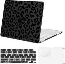 Leopard Grain Hard Case Compatible with MacBook Neo 13 inch picture