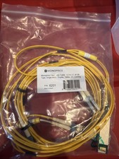 2x Monoprice Fiber Optic LC-LC 2m 9/125 Single Mode + 2x EX-SFP-10GE-SR-DLO picture