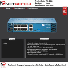 New PA-220 Palo Alto PAN-PA-220  8-Port Next Generation Firewall picture