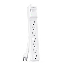 CyberPower CSB706W 7 Outlet Surge Protector 1800 Joules picture