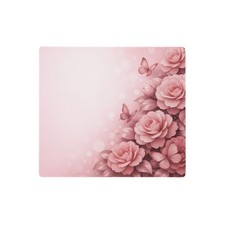 Pink Peony Flower Gaming Mouse Pad XL Extended Desk Mat Aesthetic Non-Slip picture