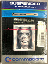InfoCom Suspended Text Adventure Game version C64 Commodore published 1983 NIB picture