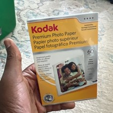 New Sealed Kodak Premium Photo Paper 4x6 Gloss 60 Sheets Instant Dry 815 4106  picture