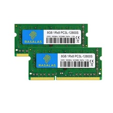 Rasalas 16GB Kit (2X8GB) 1Rx8 PC3L-12800S DDR3L 1600MHz SODIMM DDR3 RAM 1.35V... picture