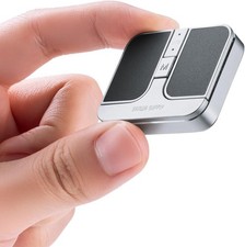 Ultra-Small, Ultra-Thin, Quiet, Rechargeable Bluetooth Mouse, Gunmetal, 400-MAWB picture