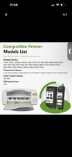 PikBey 45XL 78XL Ink Cartridges 2-Pack (1Black 1Tri-Color) Compatible 45 78  picture