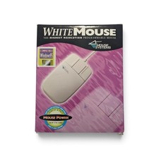Vintage Mouse Systems WhiteMouse 3 Button Serial PS/2 Windows 95 NOS Complete picture