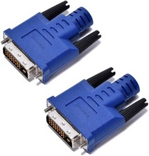 2PCS  DVI Dummy Plug Headless Ghost Graphics Card Display Emulator 1920x1080@60h picture
