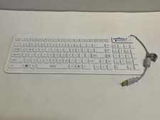 Seal-Clean Glow SW106G2 R2 Backlit Waterproof White Keyboard picture