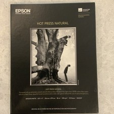 Epson Hot Press Natural Signature Worthy 8.5x11 Inkjet Paper 25 Sheets S042317 picture