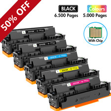 Toner for HP 410A 410X CF410A CF410X Lot Laserjet Pro MFP M477fnw M477fdw M452dn picture