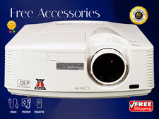 4200 ANSI DLP Projector for Outdoor Garden Yard Usage HD HDMI w/Accessories picture
