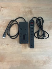 Amazon Basics and Insignia 8 & 6-Outlet Surge Protector Power Strip 2-Pack picture
