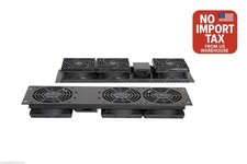 Raising Electronic RACK MOUNT 3-FAN COOLING UNIT 3U For Server Cabinet picture