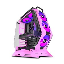 KEDIERS PC Case C570 ATX Mid Tower Tempered Glass Gaming Computer Open Frame ... picture