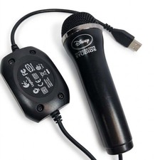 Logitech Disney Interactive Studios USB Handheld Microphone Black A-0234A picture