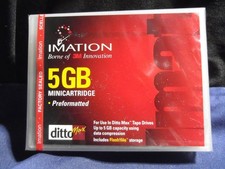 Imation 5 GB Ditto Max Mini Cartridge Preformatted File Storage New - Sealed picture