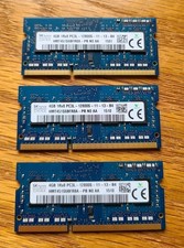 SK Hynix 12GB (3x4GB) 1Rx8, PC3L-12800S-11-13-B4, HMT451S6BFR8A-PB RAM picture
