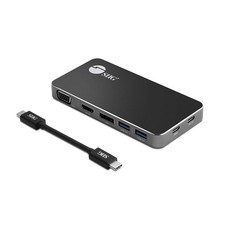 4K Laptop Docking Station Thunderbolt 3 Compatible with 100W Supports Windows picture