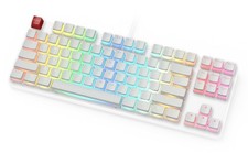 Glorious Aura V1 Pudding Keycaps OEM White picture