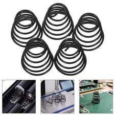 5 Pcs Tower Type Battery Spring Stainless Steel Return Pagoda Shape picture