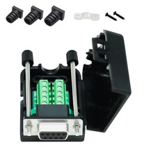 DB9 Breakout Connector DB-9 Female RS232 Serial Adapter Solderless Module Boa... picture