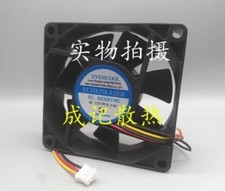 EVERCOOL EC7025L12ER 7025 DC12V 0.14A 70*70*25MM 3-Pin Silent Cooling Fan picture