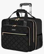 Rolling Briefcase for Women, Extra Large Rolling Laptop Computer Bag, Travel Bag picture