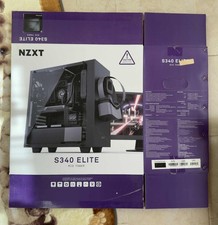 NZXT S340 Elite Mid Tower - Matte Black (With Original Box; Very Little Use) picture