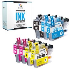 7PK Compatible CMYi LC3011 Ink Cartridges fits Brother MFC-J491DW J497DW J690DW picture