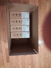 LOT OF 4 Empty Boxes for Cisco Catalyst C9130AXE-A + Mounting Brackets Kits Clip picture