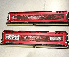 Micron Crucial Ballistix 32GB (16GB x 2)  DDR4 288 PIN picture
