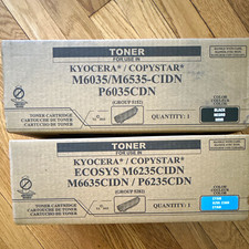 Kyocera Group 5152/5282 Toner Cartridges Black & Cyan for Copystar or Kyocera picture