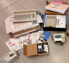 Commodore 64C Vintage Home Computer Lot w/ Box, Manuals & Accessories picture