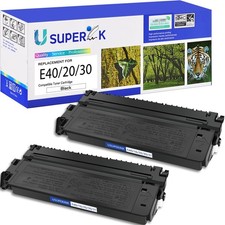 2 Pack Compatible for Canon E40/E30/E31/E16/E20 (1491A002AA) Black Toner Cart... picture