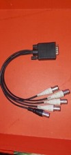 5 BNC Female to HD15 VGA Male Adapter Cable - 1 FT picture
