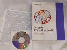 SEAGATE CRYSTAL REPORTS SOFTWARE PROFESSIONAL Full Version 7 with Key Code Boxed picture