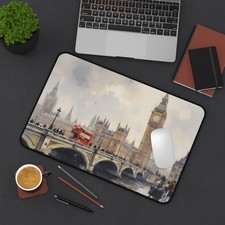 Desk Mat, Desk Pad, Work From Home, Office Decor, Gift for Coworker, Keyboard picture