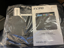 Incipio MRSF-095-BLK  Truman Padded Nylon Sleeve Microsoft Surface Pro NEW picture