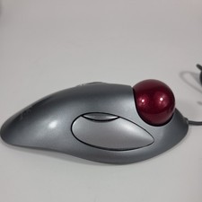 Logitech Trackman Marble Trackball Wired USB Mouse T-BC21, P/N 810-000767 Tested picture
