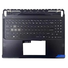 RGB backlit For MSI GE68 MS-15M1 MS-15M2 Black Upper Top Case Palmrest Laptop picture