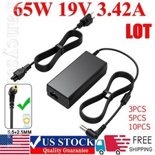 LOT 3/5/10PCS 65W AC Adapter Charger for Toshiba Satellite C655-S5132 L755-S5216 picture