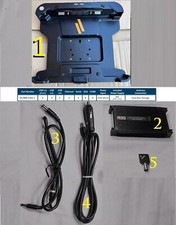 Havis DS-PAN-1201-2 Dual Antenna Dock Station Toughbook 33 Tablet & Power Supply picture